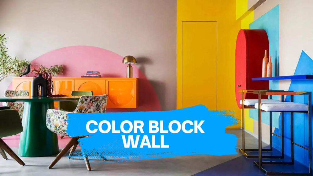 Color Block Wall